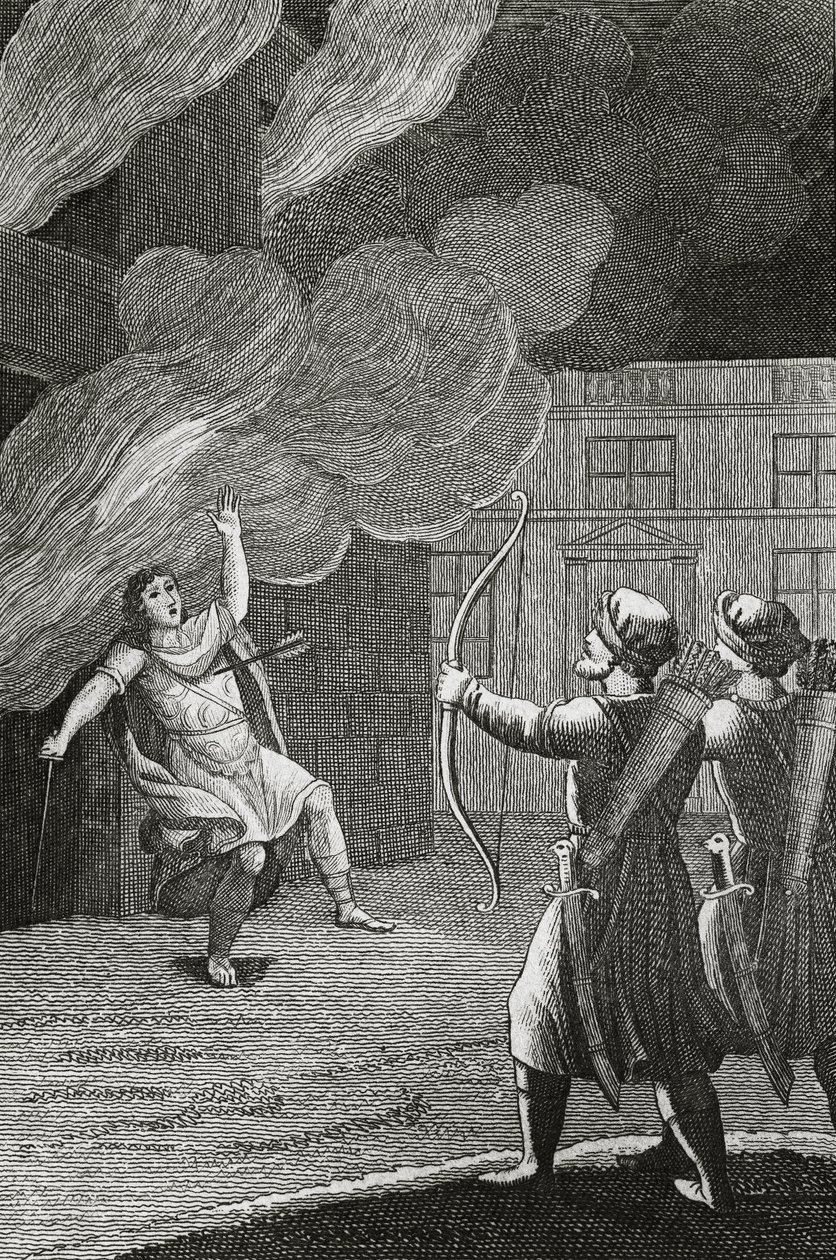 Alcibiades død af French School