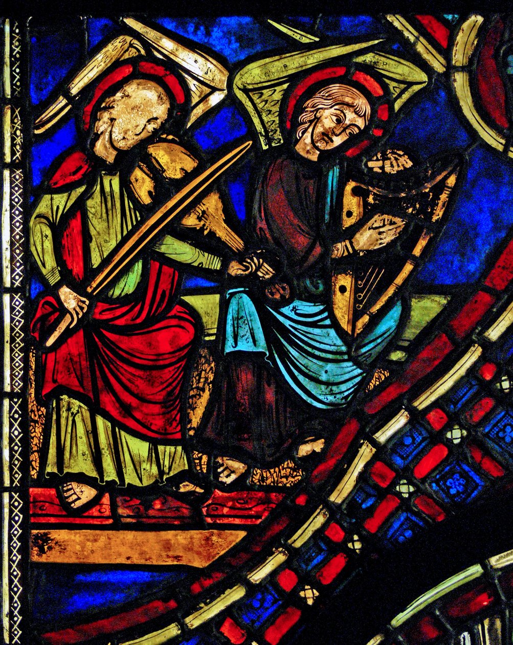 Afbilder musikengle (ex Varennes-Jarcy - oprindeligt fra Abbey de Gercy?) af French School