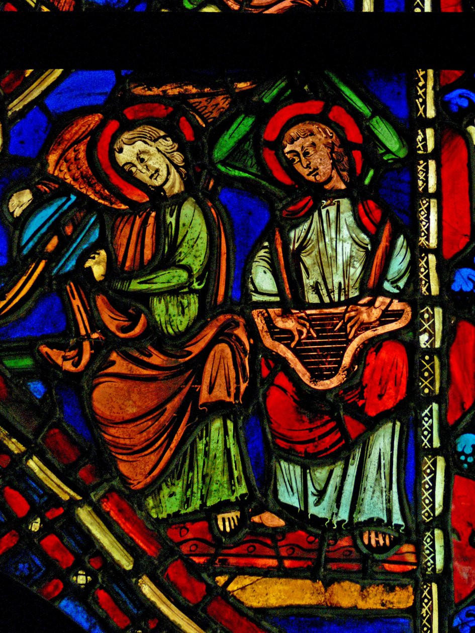 Afbilder musikengle (ex Varennes-Jarcy - oprindeligt fra Abbey de Gercy?) af French School