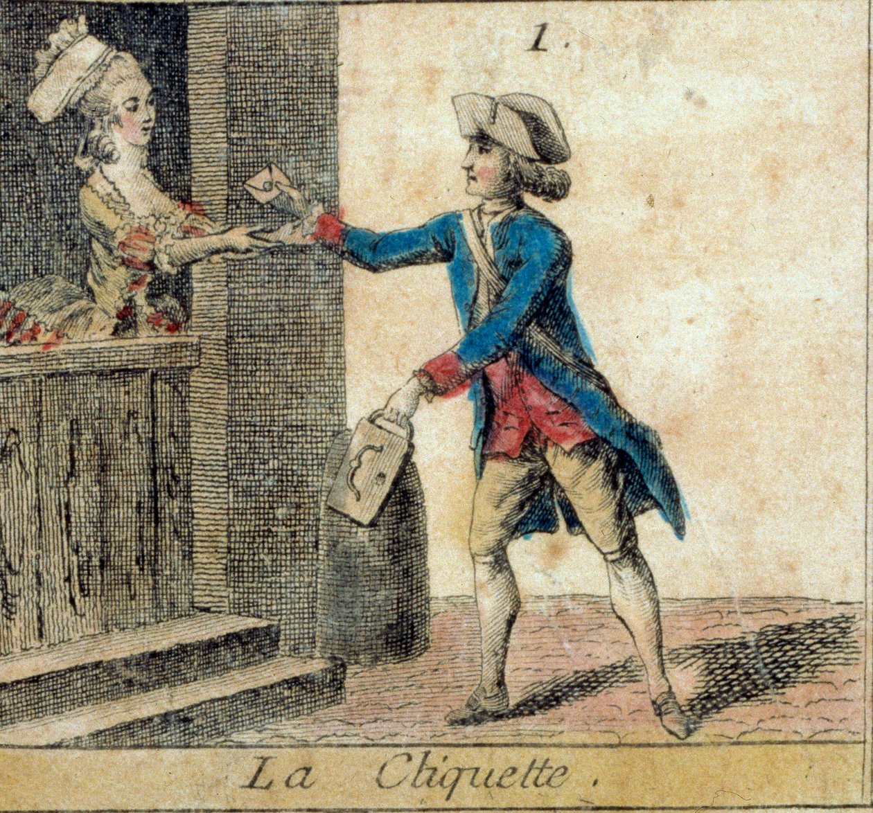 Detail of the game of the Cree goose: the ratchetdani af French School