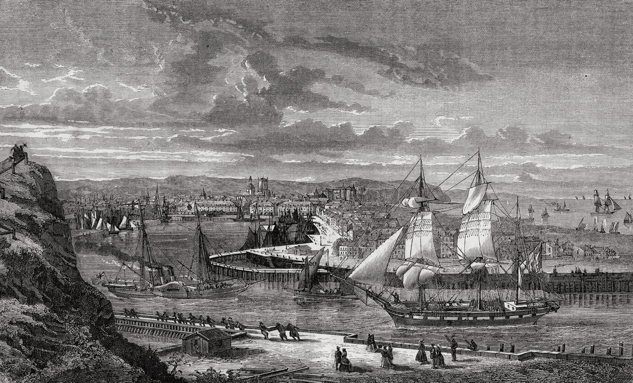 Dieppe i det 18. århundrede, fra 