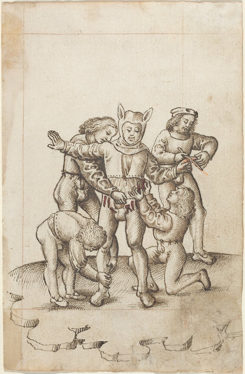 Bær ikke en stramtsiddende ring [fol. 23 recto], ca. 1512-1515 (pen og blæk) af French School