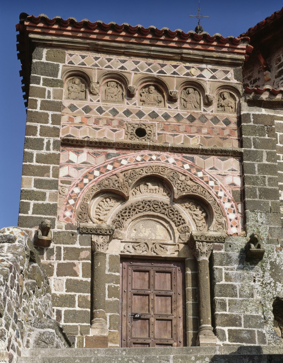 Saint Michel dAiguilhes østportal af French School