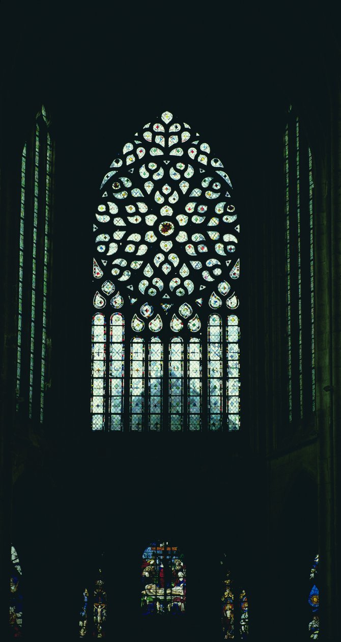 Østrosenvindue, c.1520 af French School