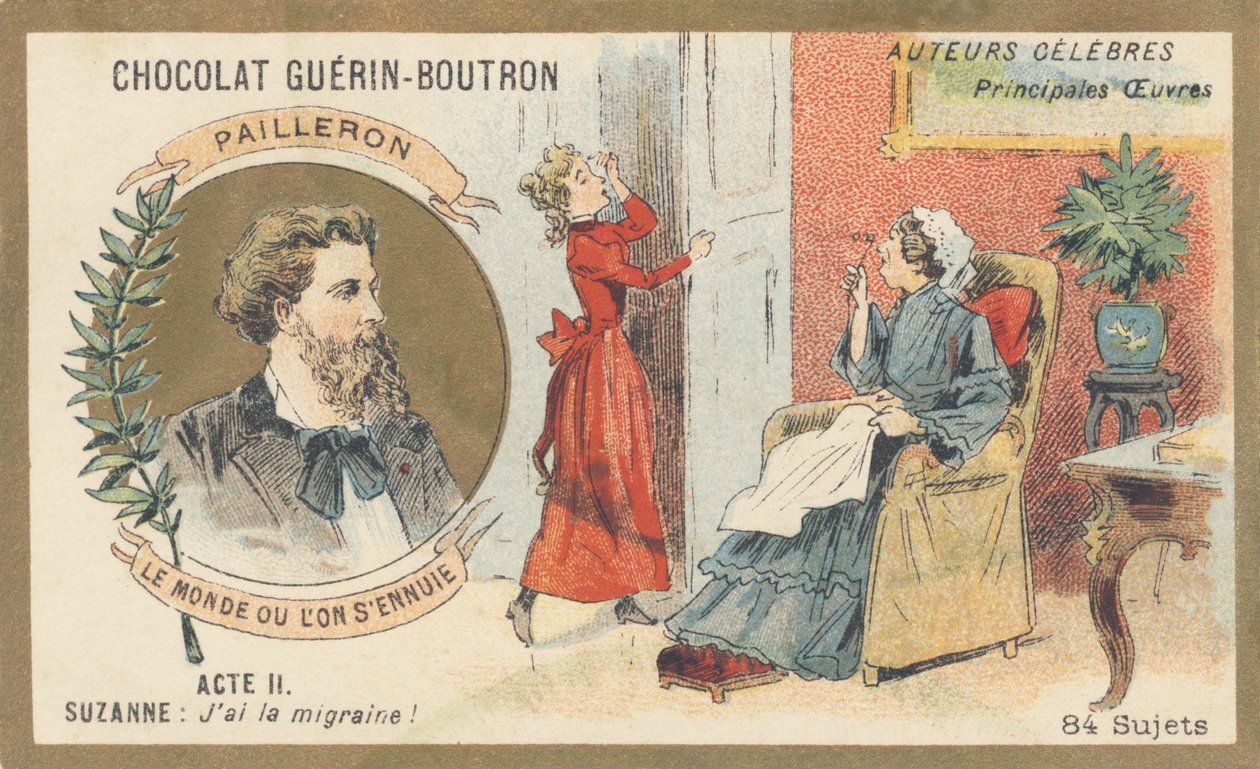 Edouard Pailleron (1834-1899) fransk dramatiker, digter og journalist, forfatter til "Le monde ou l