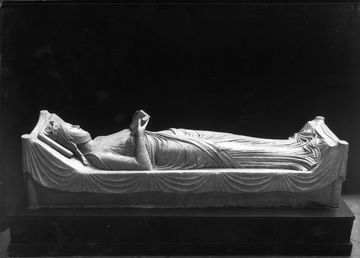 Billede af Eleanor af Aquitaine (ca. 1122-1204) Dronning af Frankrig, dengang af England af French School