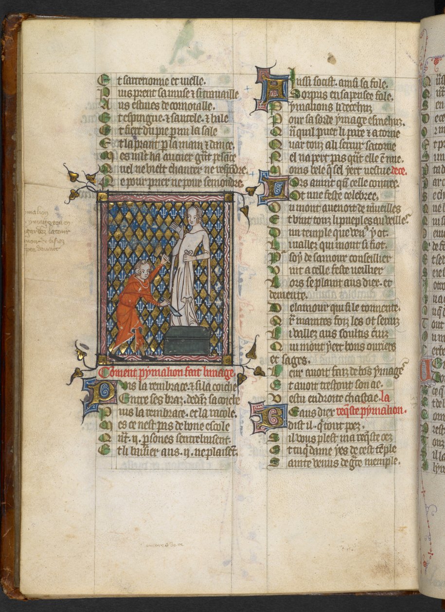 Egerton MS 881, f.165v (vellum) af French School