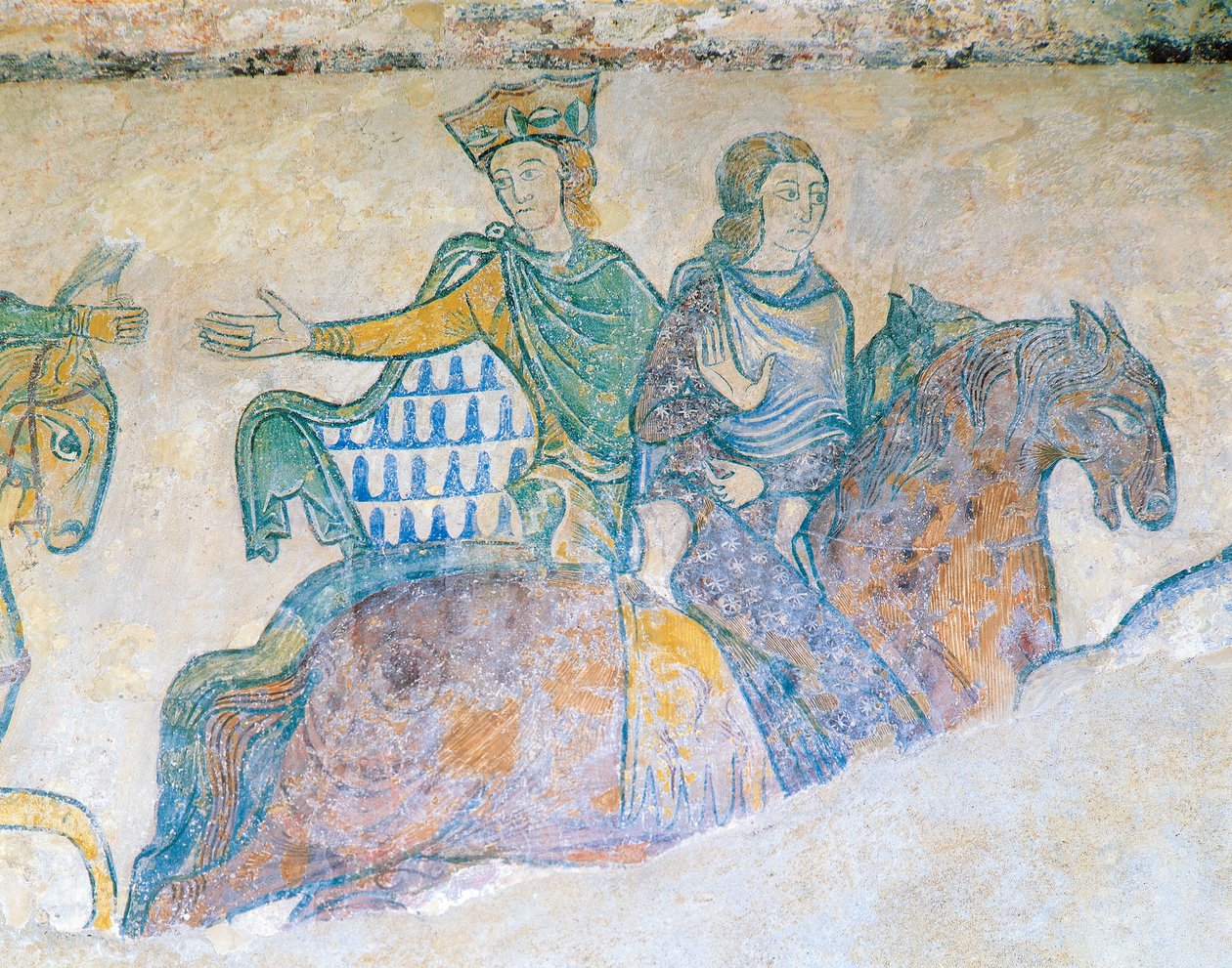 Eleanor af Aquitaine, dronning af England og hendes svigerdatter Isabella af 