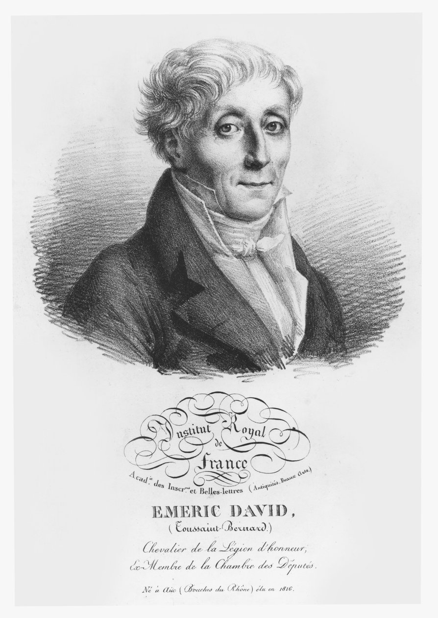 Emeric David af French School