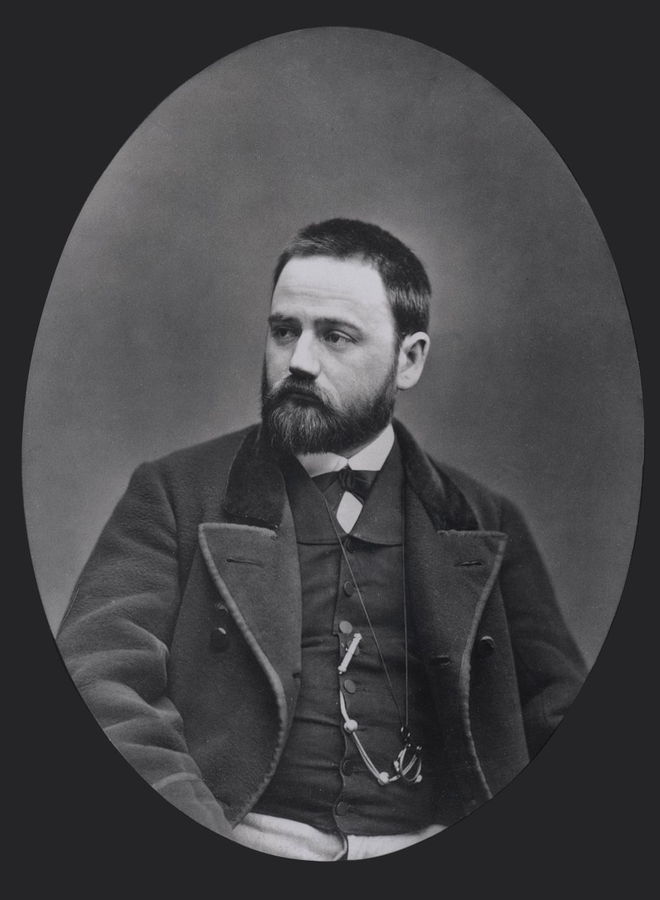 Emile Zola (1840-1902), ca. 1870-80 af French School