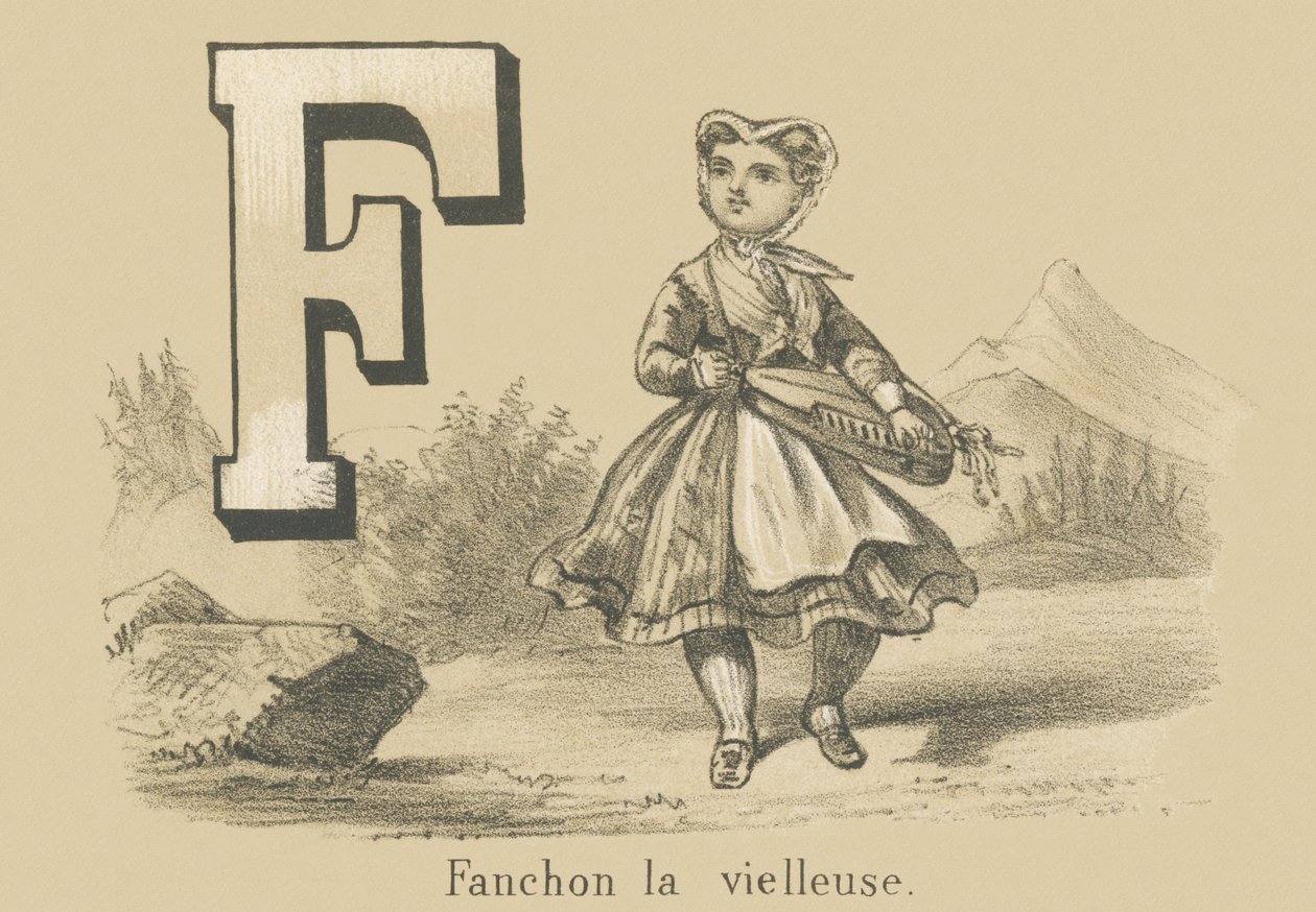 F: Fanchon den gamle mand af French School