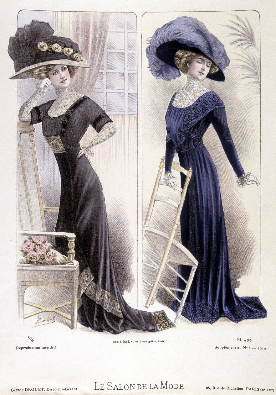 Modeshow, den 16/02/1910. af French School