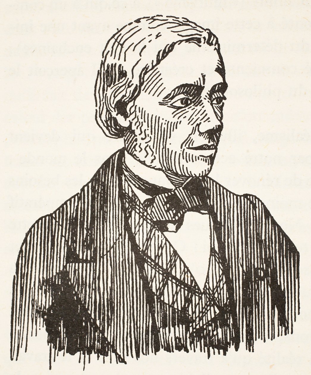 Felix Ravaisson, kopi af Boris Mestchersky (d.1957), illustration fra Histoire de la Nation Francaise, Sciences, bind I & II, af Gabriel Hanotaux (1853-1944), 1924 af French School