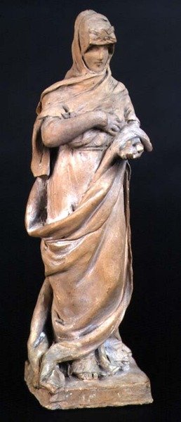 Frihedsfigur, ca. 1890 (terracotta) af French School