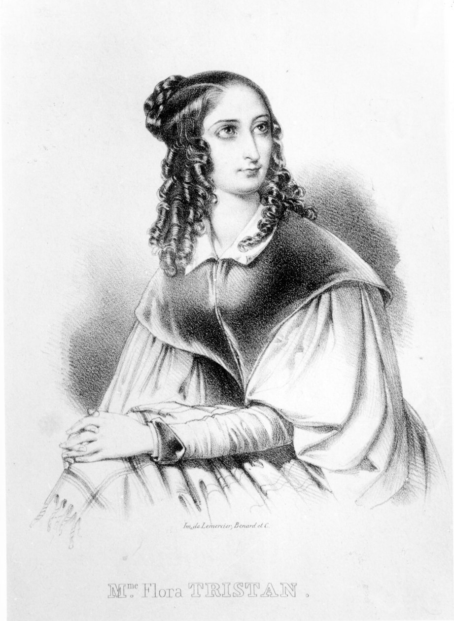 Flora Tristan (1803-44), ca. 1848 af French School