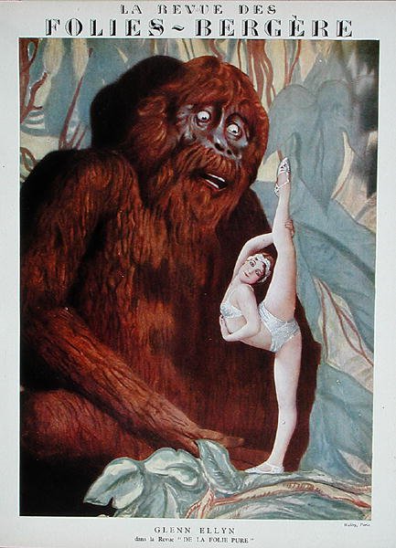 Folies Bergere-program for revyen 