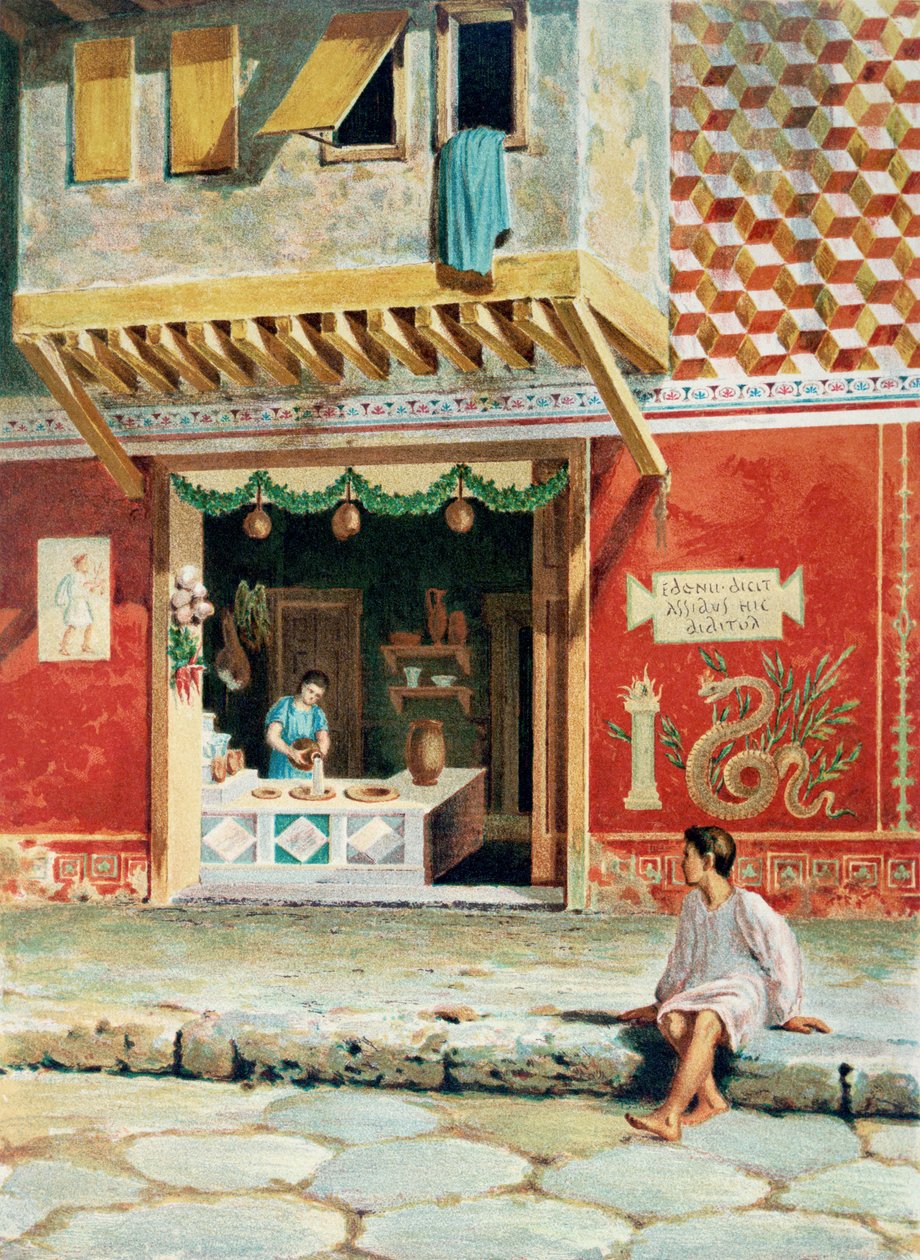 Fødevarebutik, Pompeji af French School