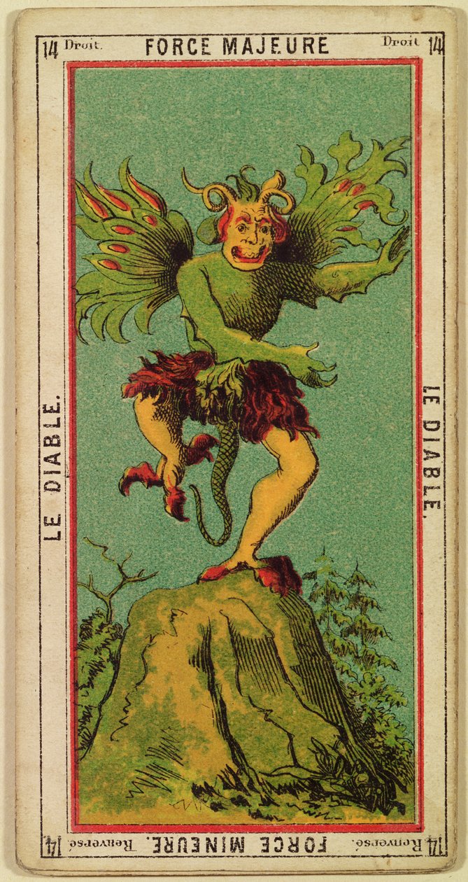 Force Majeure, Djævelens tarotkort af French School