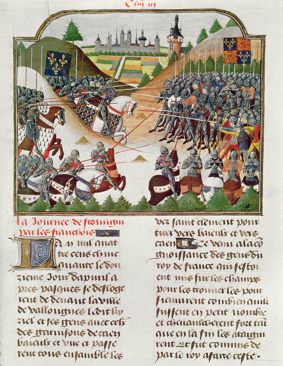 Fr 2691 f.183 Kampscene, fra 