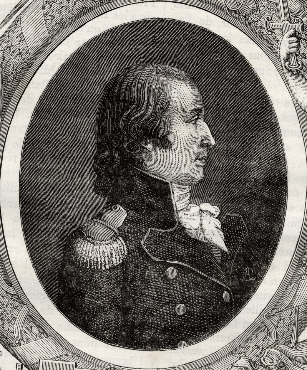Francois Amedee Doppet, fra "Histoire de la Revolution Francaise" af Louis Blanc (1811-82) af French School