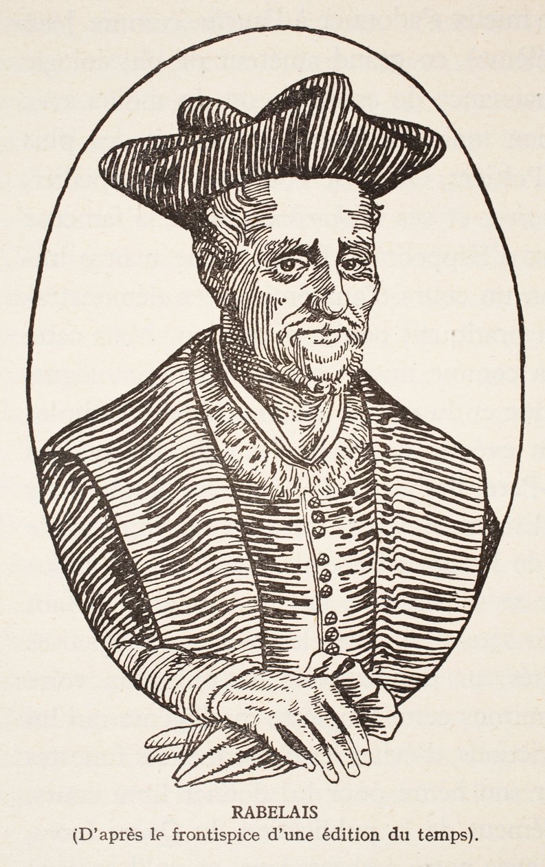 François Rabelais af French School