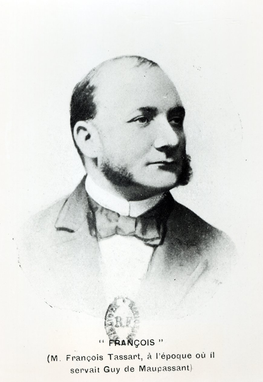 Francois Tassart, kammertjener til Guy de Maupassant (1850-93), fra La Fin de Maupassant af Georges Normandy, udgivet i 1927, Paris af French School