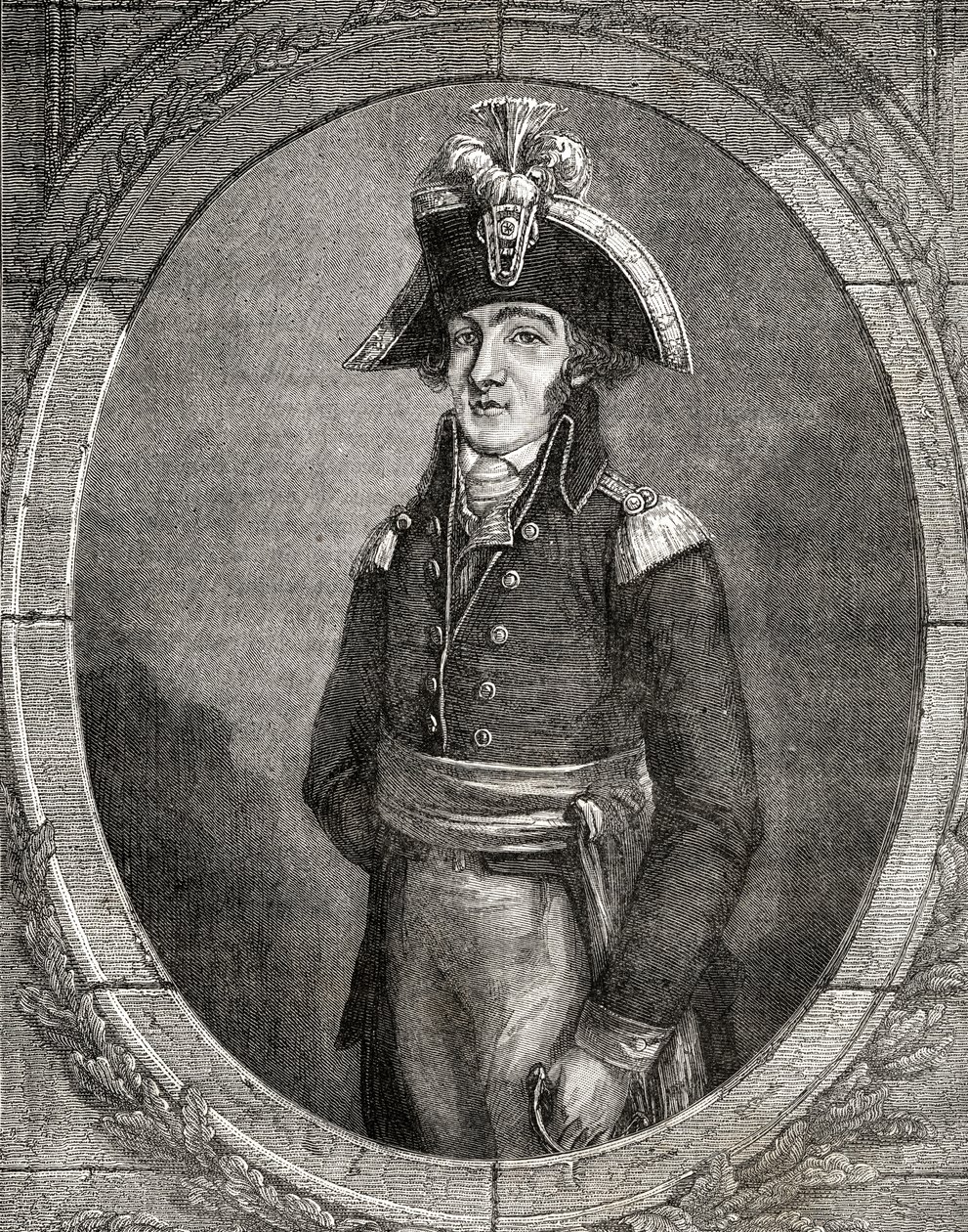 Fransk revolutionær Francois Henriot (1761-1794) af French School