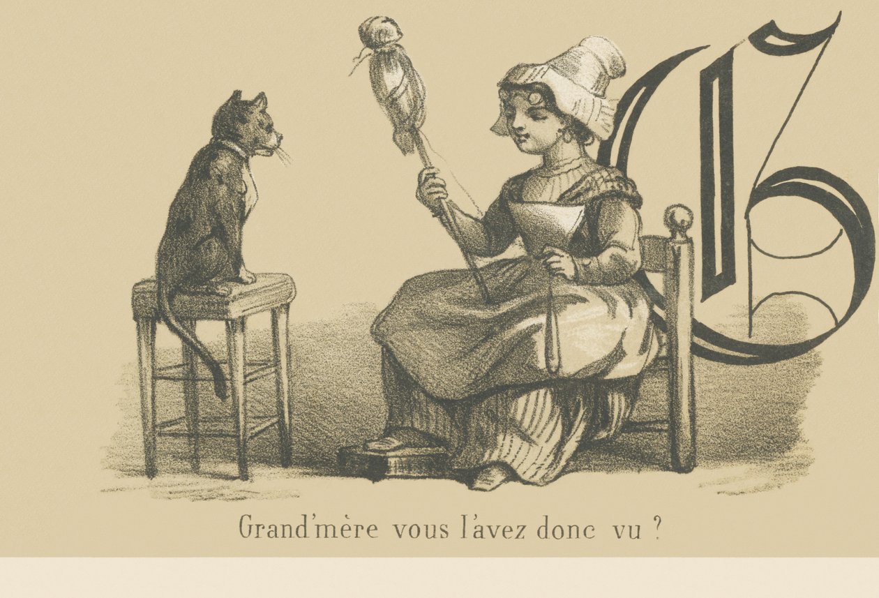 G: Bedstemor, så du ham? af French School