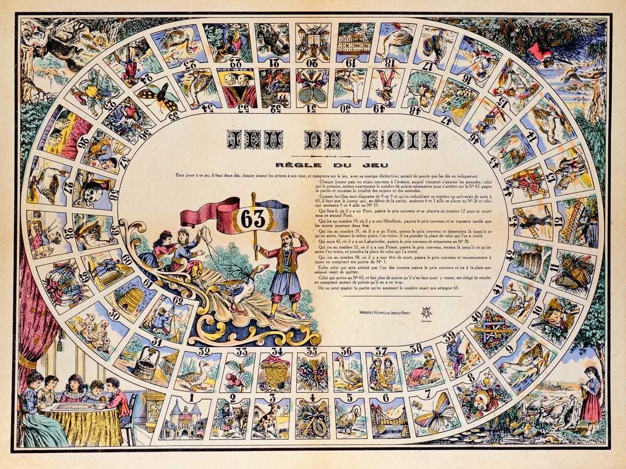 Game of the Goose, af French School