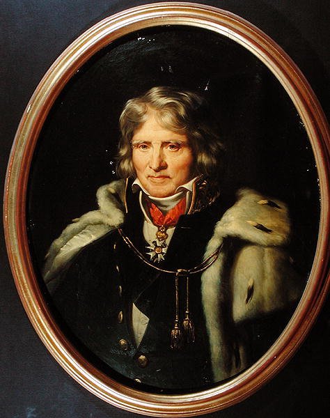 Gaspard Riche (1755-1839) Baron de Prony, ca. 1830 (olie på lærred) af French School