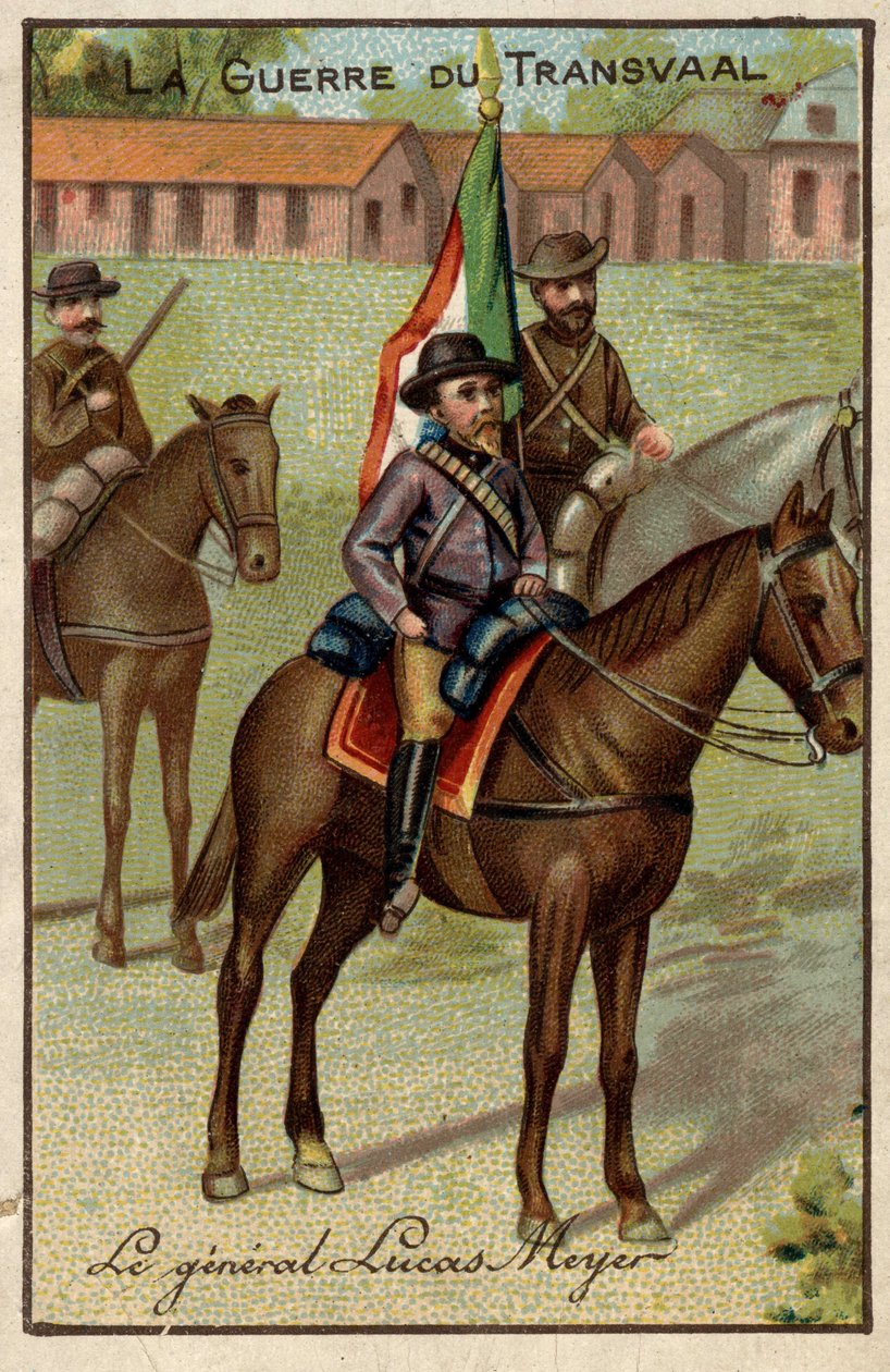 General Lucas Meyer under Transvaalkrigen (mod boerne) af French School
