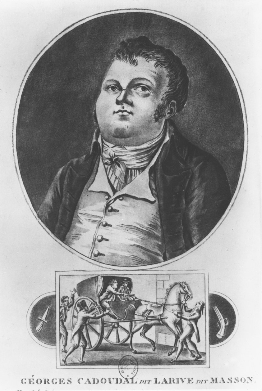 Georges Cadoudal (litho) af French School