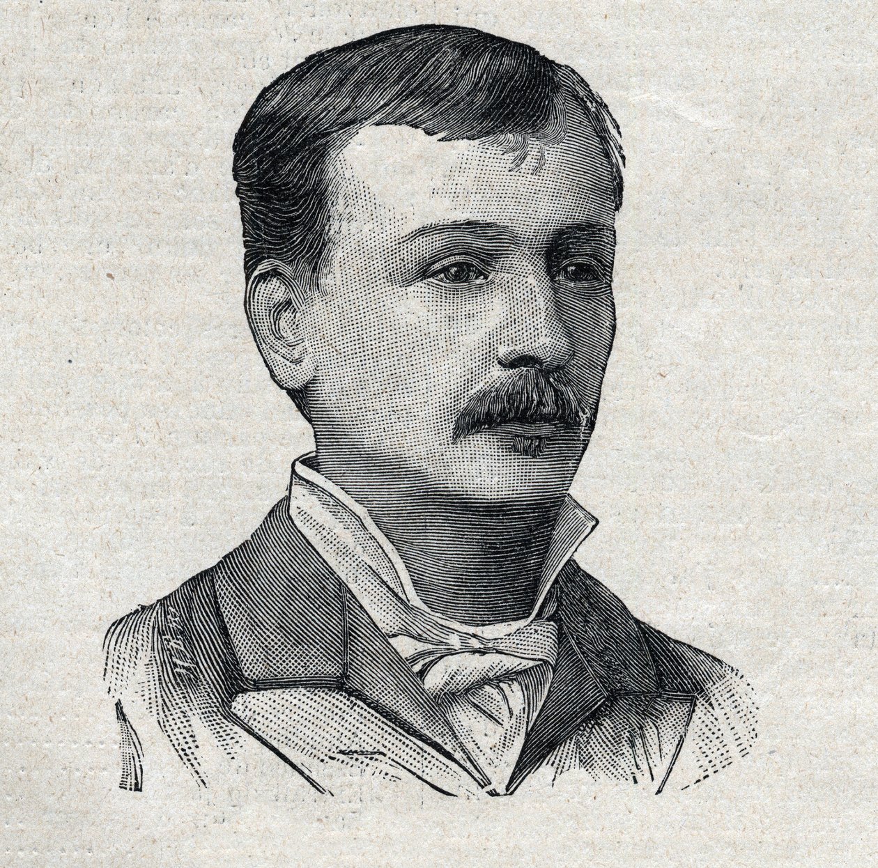 Georges Courteline, ved hans rigtige navn Georges Victor Marcel Moinaux (1858-1929), fransk romanforfatter og dramatiker, i "Le Petit Parisien"" af French School