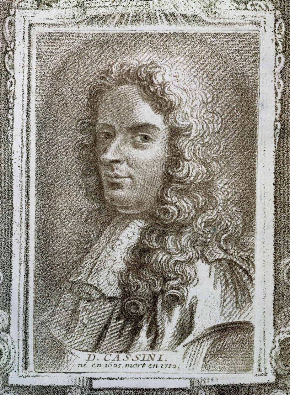 Giovanni Domenico Cassini (1625-1712), illustration fra Histoire des Mathematiciens af Alexandre Saverien (1720-1805), udgivet i Paris 1766 af French School