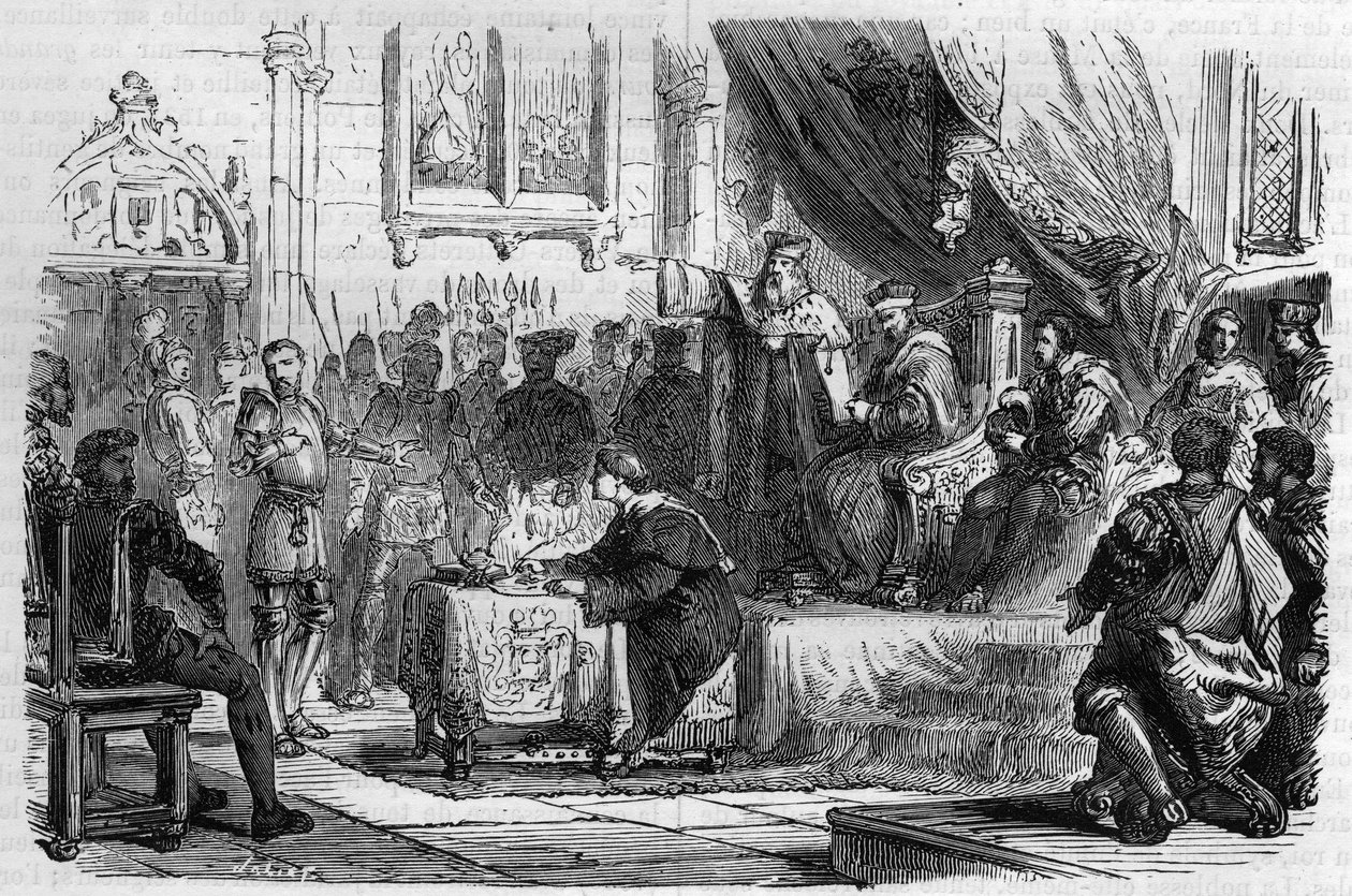 Great days of Poitiers (1531) under Francois I. Grand Days er exceptionelle domstole, der i sidste ende dømmer lokale sager. Præsidenten af en kongens kommissær og sammensat af professionelle dommere, men uden for provinsen, bruger Francois I ofte af French School