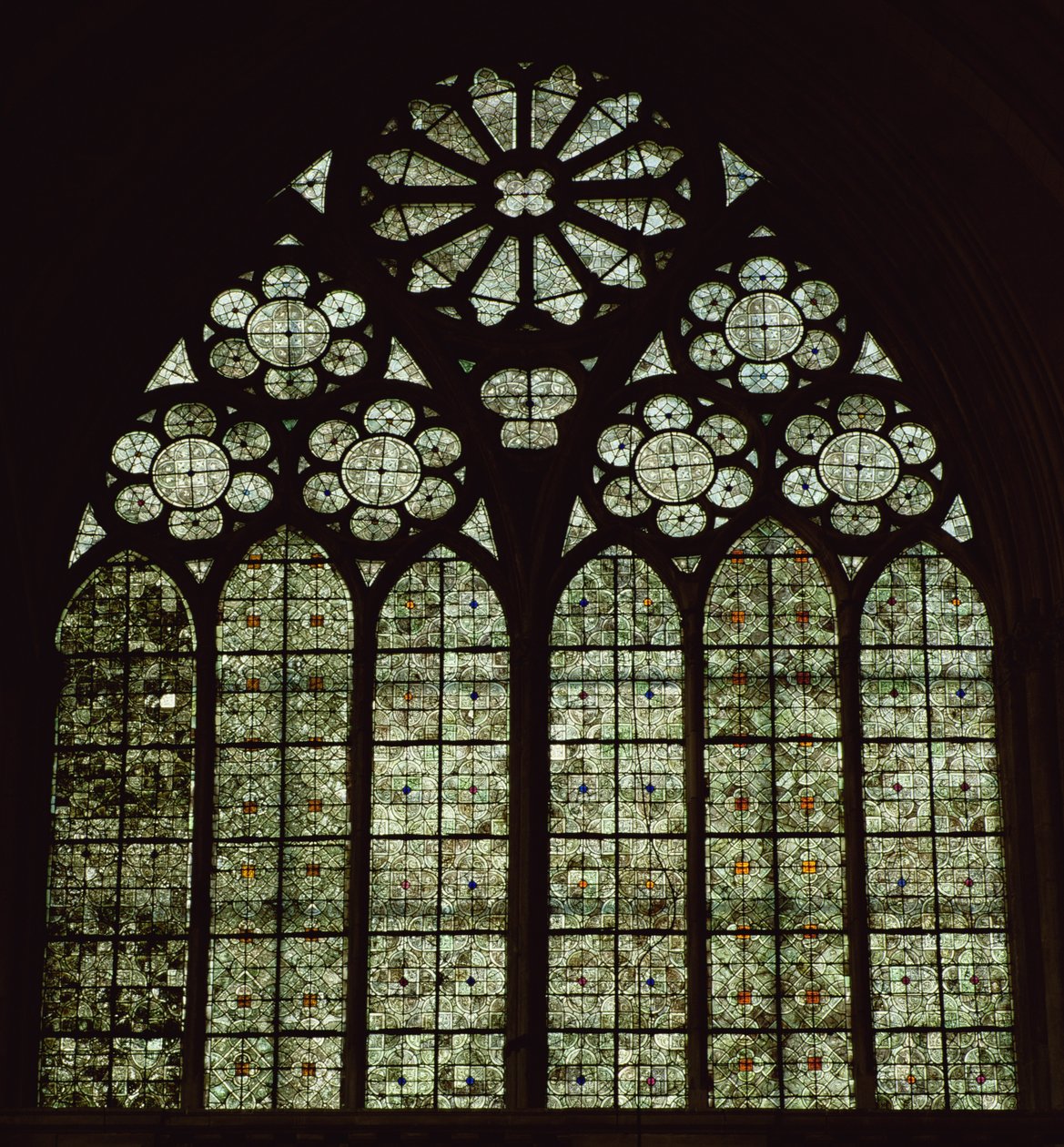 Grisaille stil vindue af French School