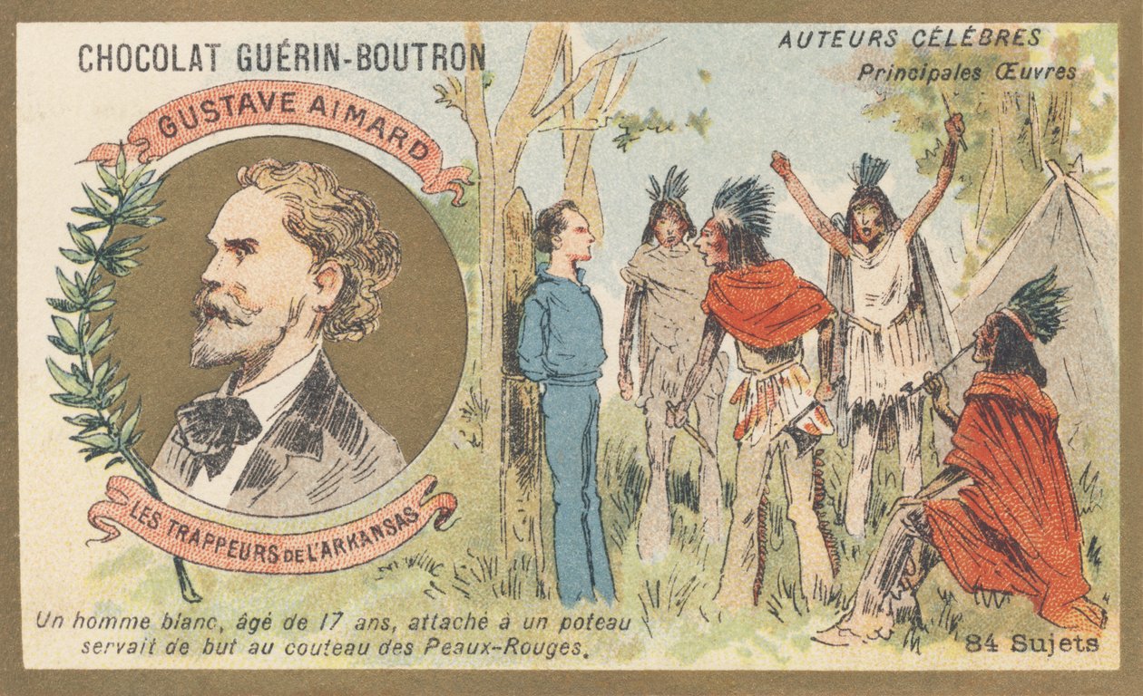 Gustave Aimard (1818-1883), fransk forfatter, forfatter til "Les trappers de l