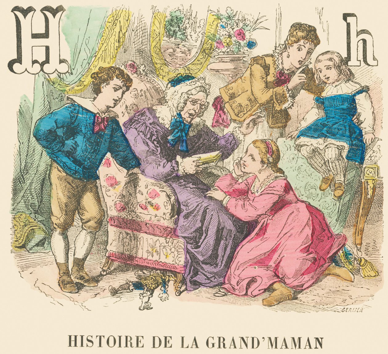 H: Bedstemors historie af French School