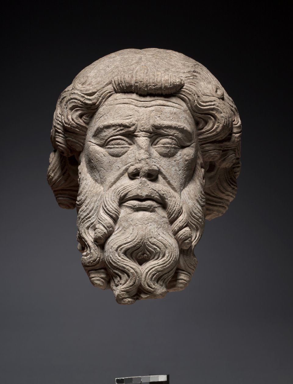 Head of an Apostle, c.1325-1350dani af French School