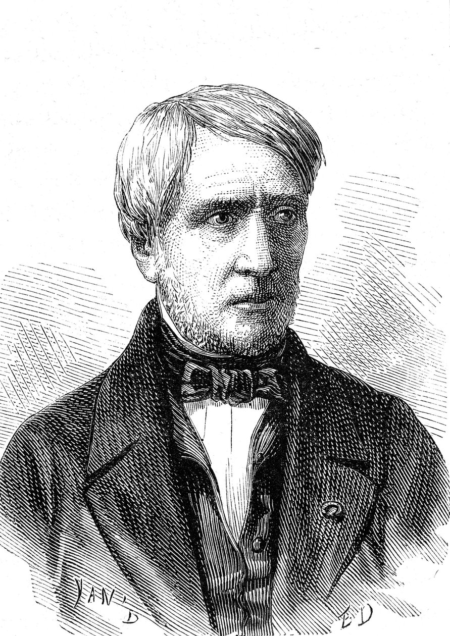 Henri Becquerel (1852-1908), fransk fysiker. af French School