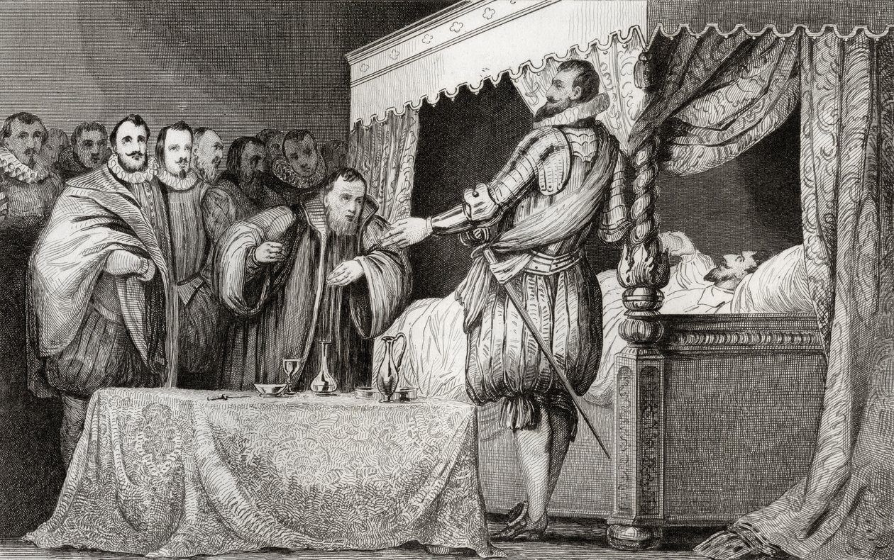Henri III (1551-89) udnævner Bearnais (1553-1610) som sin efterfølger, fra 