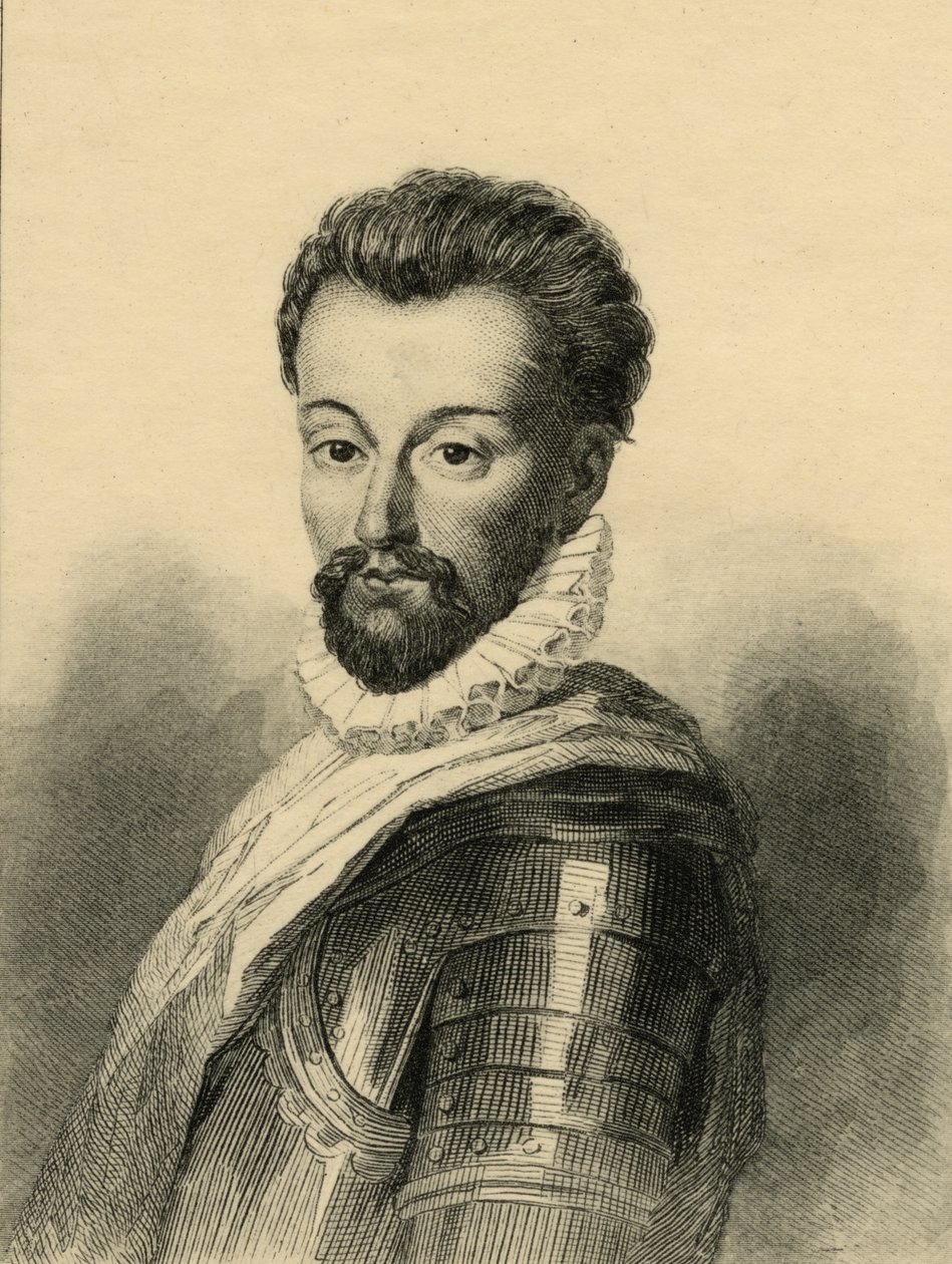 Henri II af Bourbon (1588-1646) Prins af Conde af French School