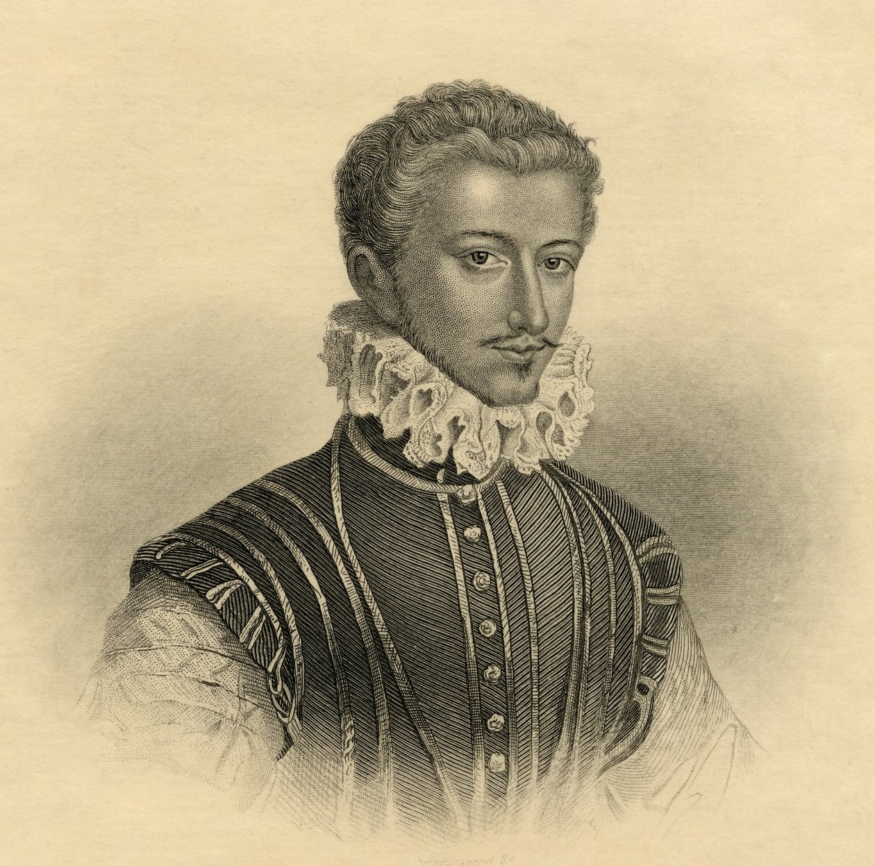 Henri I (1549-88) af Lorraine, hertug af Guise af French School