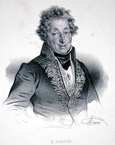 Henri Montan Berton (1767-1844) graveret af Francois Seraphin Delpech (1778-1825) (litho) af French School