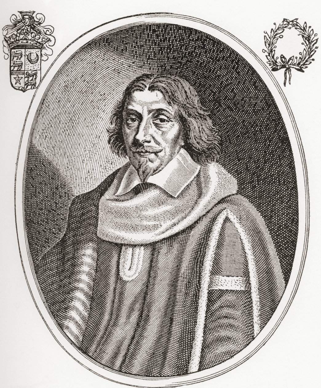 Henri de Mesmes, herre af Roissy, markis af Mongneville og Everly, 1575-1650. Fransk magistrat og borgmester i Paris. Fra Les Heures Libres udgivet i 1908. af French School