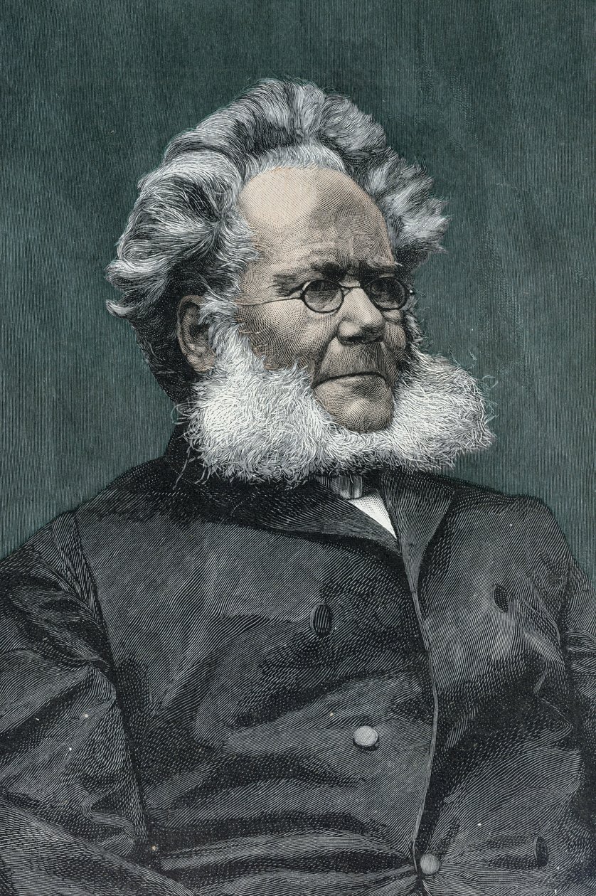 Henrik Ibsen (1828-1906) 1901 af French School