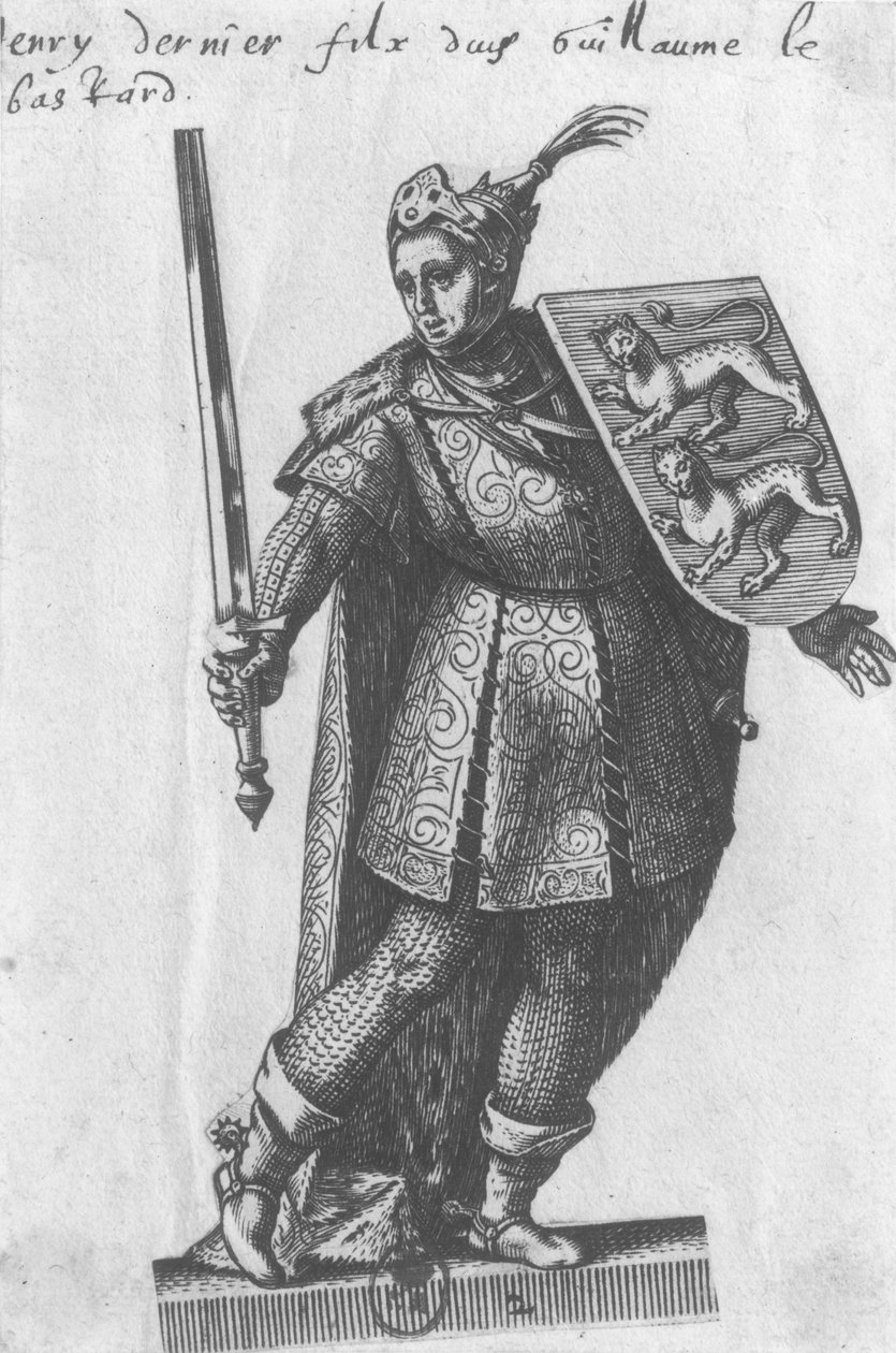 Henrik I (1068-1135) Konge af England af French School