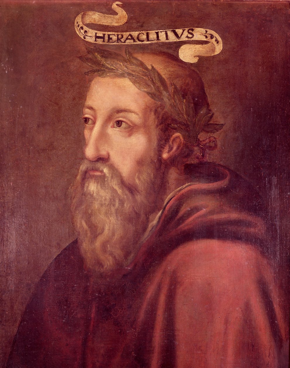 Heraklit fra Efesos (ca. 535-c. 475 f.Kr.) af French School