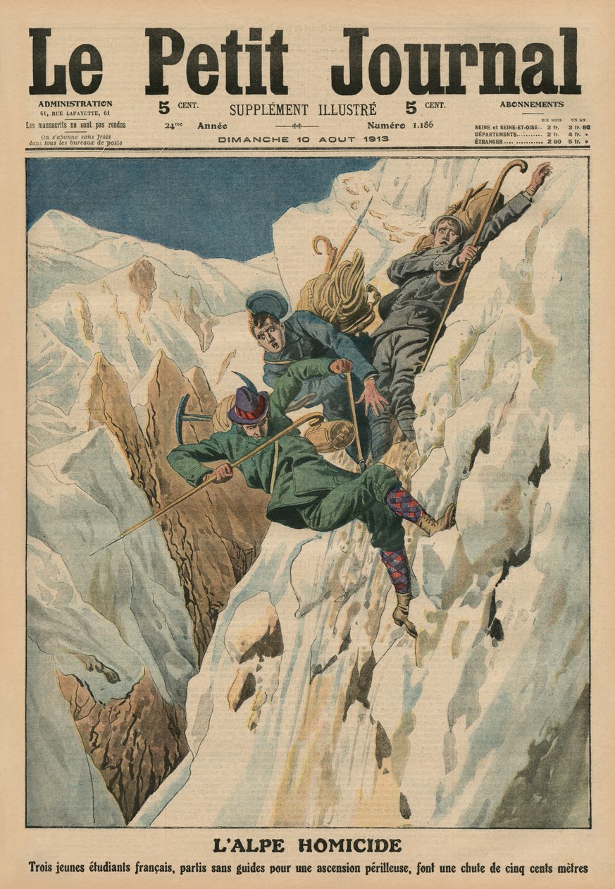 Homicidal Alp, forsideillustration fra 