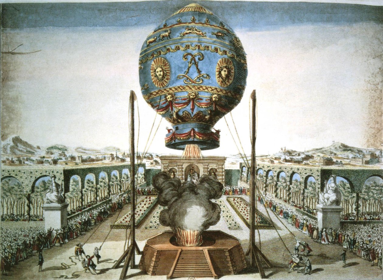 Luftballon i Jean Baptiste Reveillons